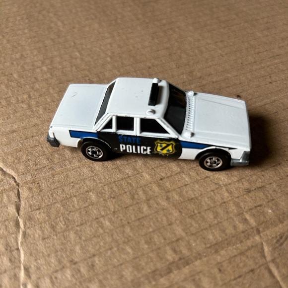 Toys Vintage Matchbox Police Car White Car Race Car Hot Wheels Hot